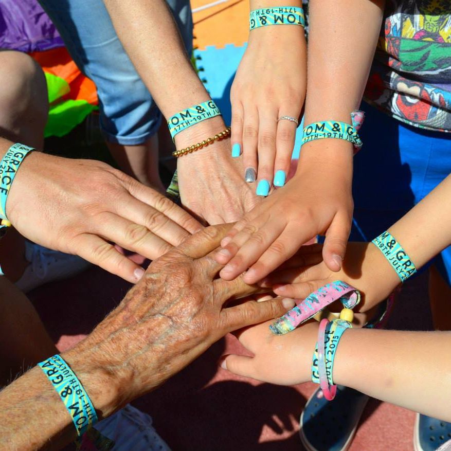 Festival Wristband For A Wedfest Wedding Festival Inspired Wedding